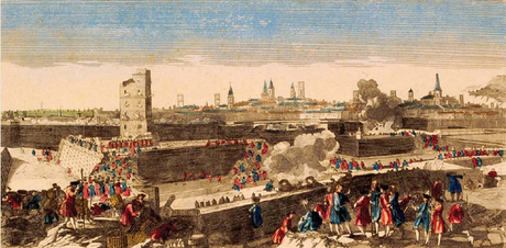 Ilustración sobre el sitio de Barcelona (1713-1714)