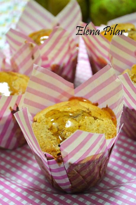 Muffins de pera y miel