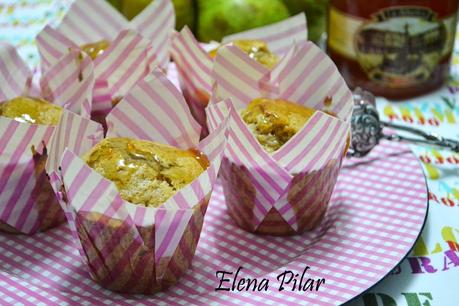 Muffins de pera y miel