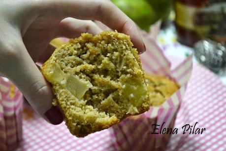 Muffins de pera y miel