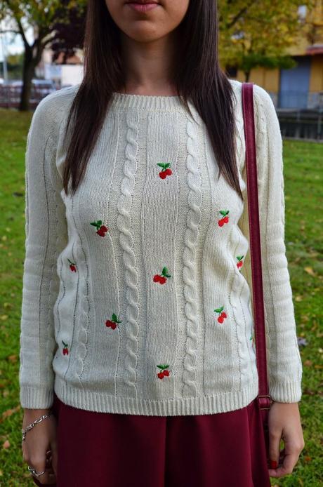 Cherry sweater!!!