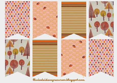 Descargables: Pack de otoño con materiales y recursos