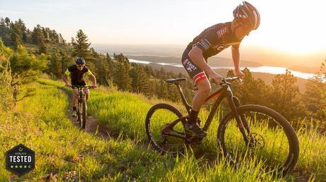 Garrett Gerchar and Brad Cole ride the Niner Bikes JET 9 RDO