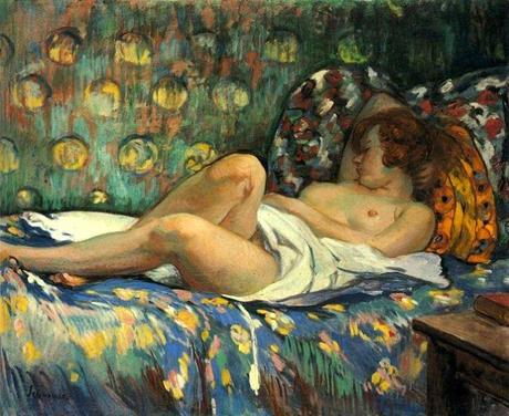 Henri Lebasque A Nude in Repose