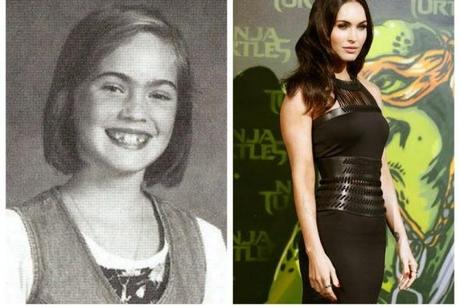Megan Fox antes y después