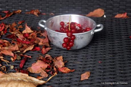 Buñuelos con Crema de Grosella