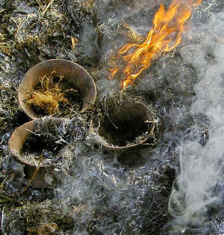 Cerámica prehistórica: cocción en foso y en hoyo