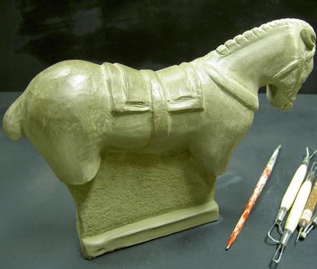 Caballo votivo ibérico del Cigarralejo de Mula