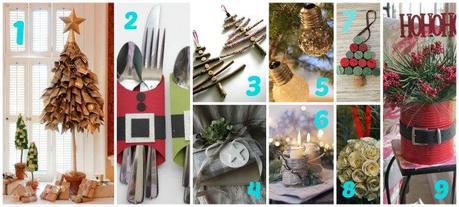 9 eco ideas para Navidad navidadecocollage