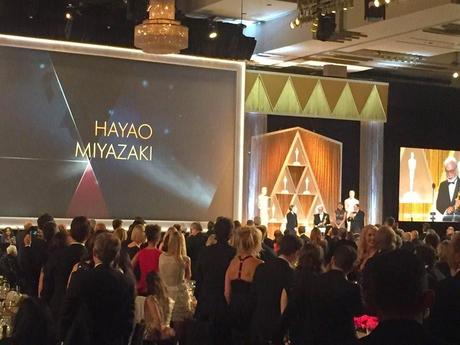 Hayao Miyazaki recibe el Oscar a toda su carrera