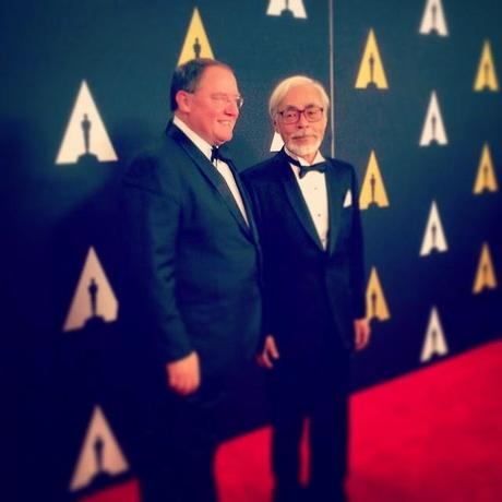 Hayao Miyazaki recibe el Oscar a toda su carrera