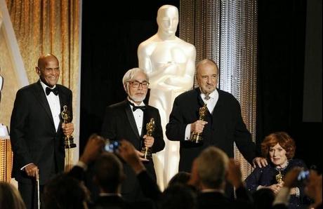 Hayao Miyazaki recibe el Oscar a toda su carrera