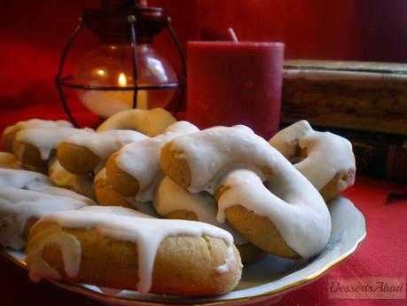 Rosquillas de anís glaseadas