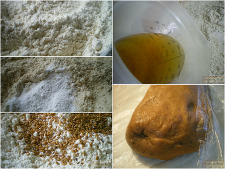 Rosquillas de anís glaseadas (elaboración de la masa)