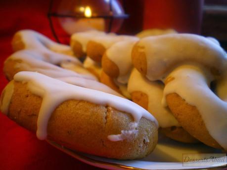Rosquillas de anís glaseadas