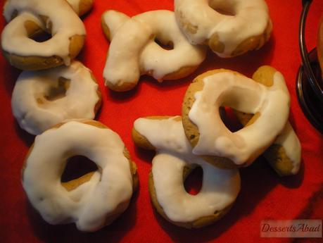 Rosquillas de anís glaseadas