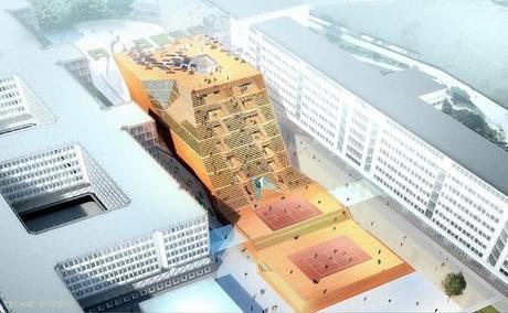 Atrio comunal PARIS TRIBUNE TECNNE