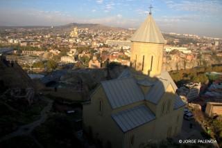 IGLESIA DE SAN NICOLÁS DENTRO DE LA FORTALEZA DE NARIKALA, TBILISI