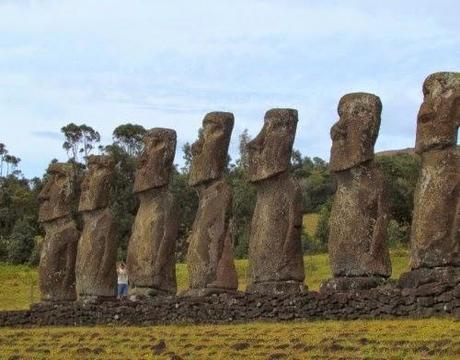 Ahu A Kivi. Rapa Nui. ¿Cómo llegaron los primeros?