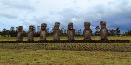 Ahu A Kivi. Rapa Nui. ¿Cómo llegaron los primeros?