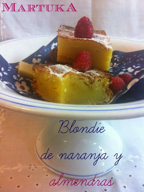 Blondie De Naranja Y Almendras