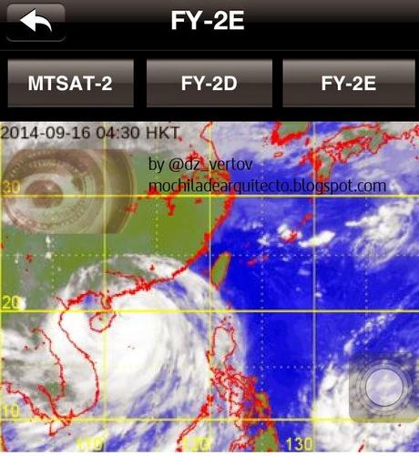 Tifón T8 en Hong Kong