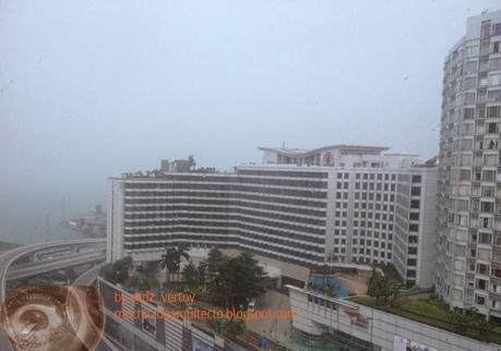 Tifón T8 en Hong Kong