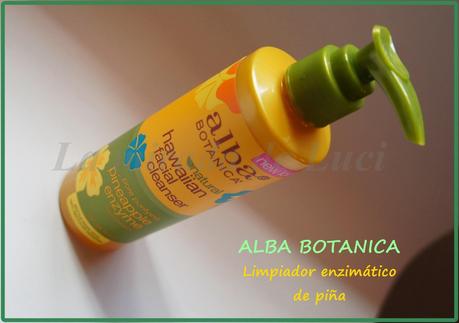 ALBA BOTANICA, limpiador facial enzimático de piña