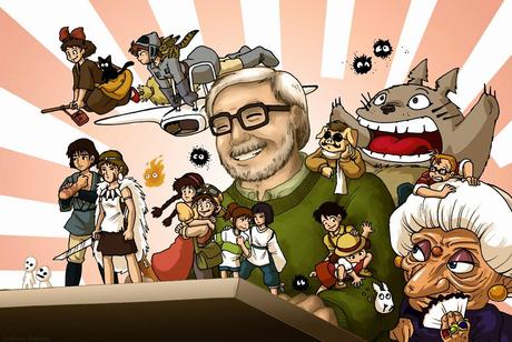 Al estilo Hayao Miyazaki