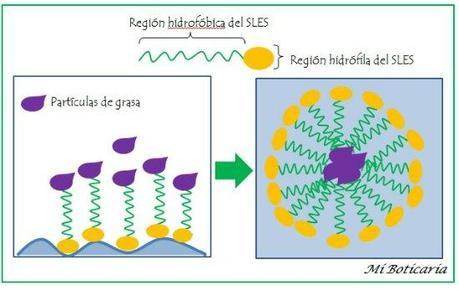 formación de micelas