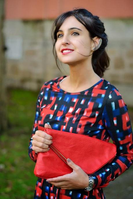 Gabardina y botines: Asos/ Bolso: Suiteblanco/ Vestido:Ri...