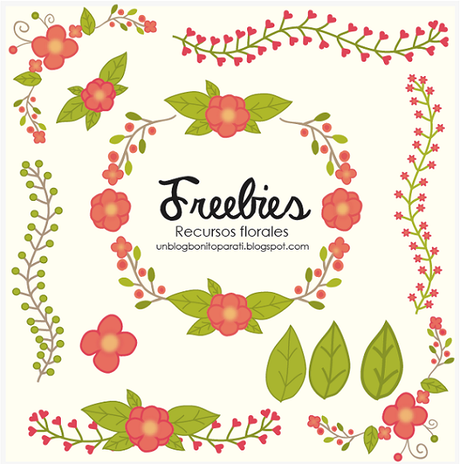 Freebies: Recursos Florales