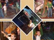 Paseando entre dinosaurios.