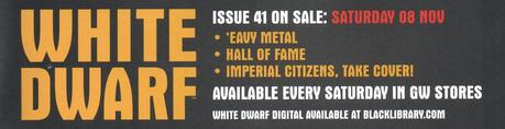 Adelanto de la White Dwarf Weekly número 41