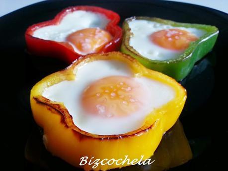 HUEVOS EN PIMIENTOS