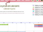 Calendario festivos para pairs