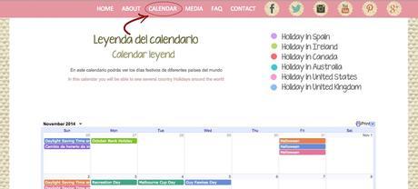 au pair calendar holidays