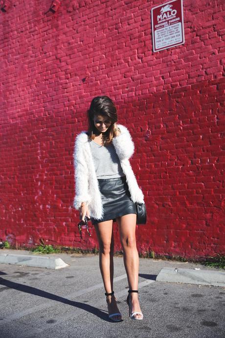 Silver_Lake-Leather_Mini_Skirt-Urban_Outfitters-Fluffy_Jacket-Outfit-Street_Style-Los_Angeles-12