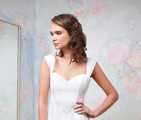 Medias melenas: ideas para novias Emma Hunt