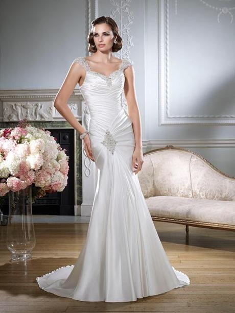 Medias melenas: ideas para novias Victoria Jane