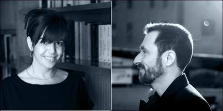 Anna y Llorenç a Lectures al Jardí