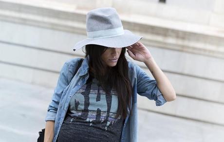 street style barbara crespo dear tee tshirt hake bag bad fashion blogger outfit blog de moda