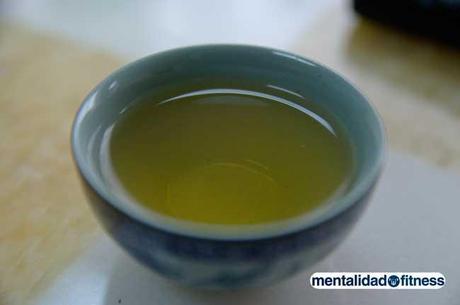 Cuenco de te verde