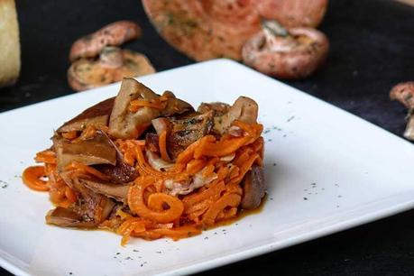 niscalos con calabaza