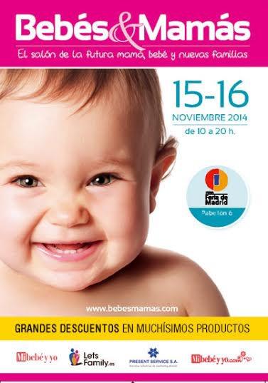 cartel salón bebés y mamás