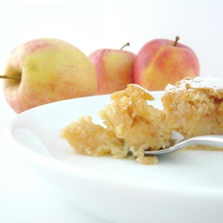 Äppelpaj. Tarta de manzana sueca