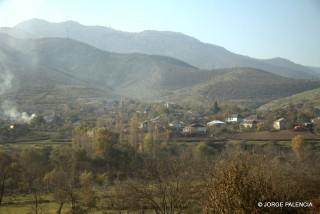 PAISAJE CERCA DE SADAKHLO, FRONTERA DE GEORGIA Y ARMENIA