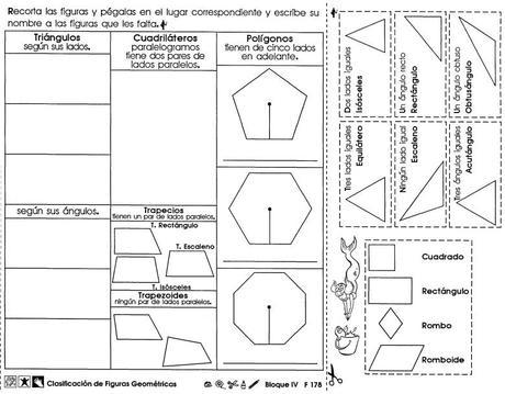 Clasificación de figuras geométricas