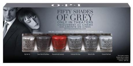 próxima colección de OPI: Fifty Shades of Grey