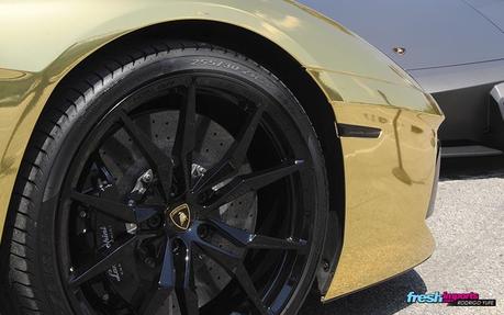 leer un neumático lamborghini